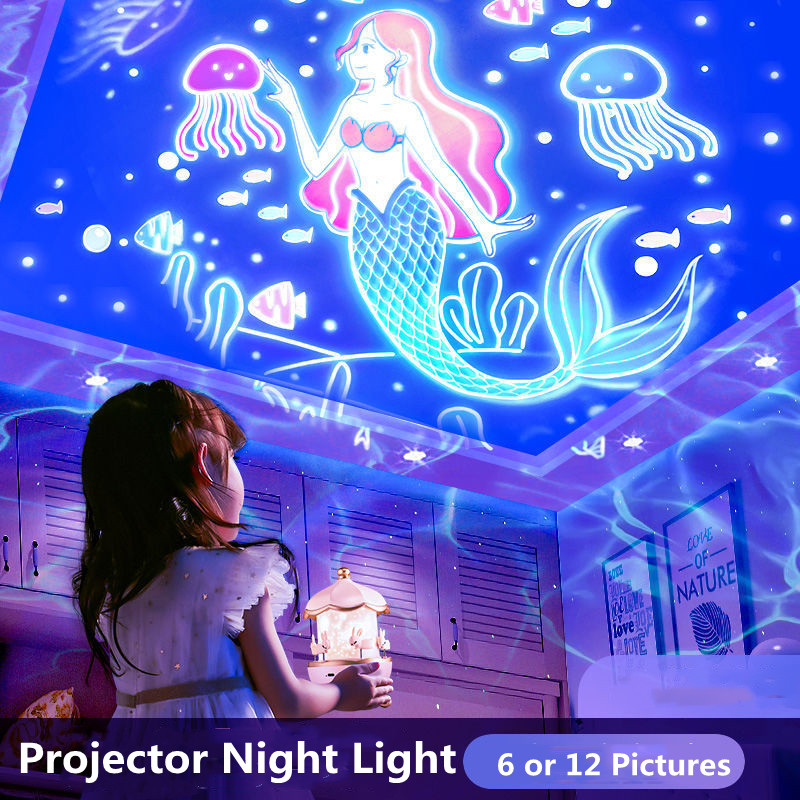 Rotating Sky Moon Lamp Galaxy  - Planetarium Projector Home reseña y precio