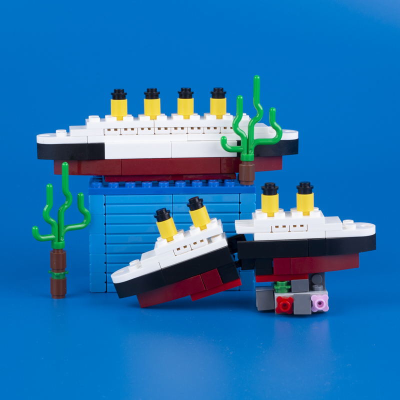 MOC Titanic Ship Model Buildin - Science Olympiad reseña y precio