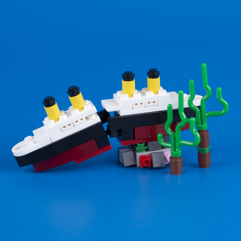 MOC Titanic Ship Model Buildin - Science Olympiad reseña y precio