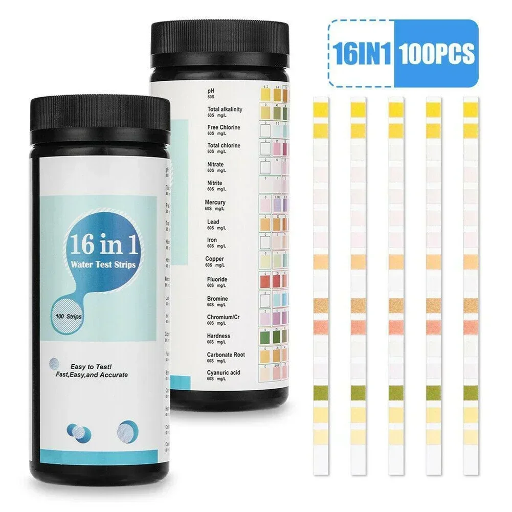16 In 1 Drinking Water Test Ki - Ph Strip Test reseña y precio