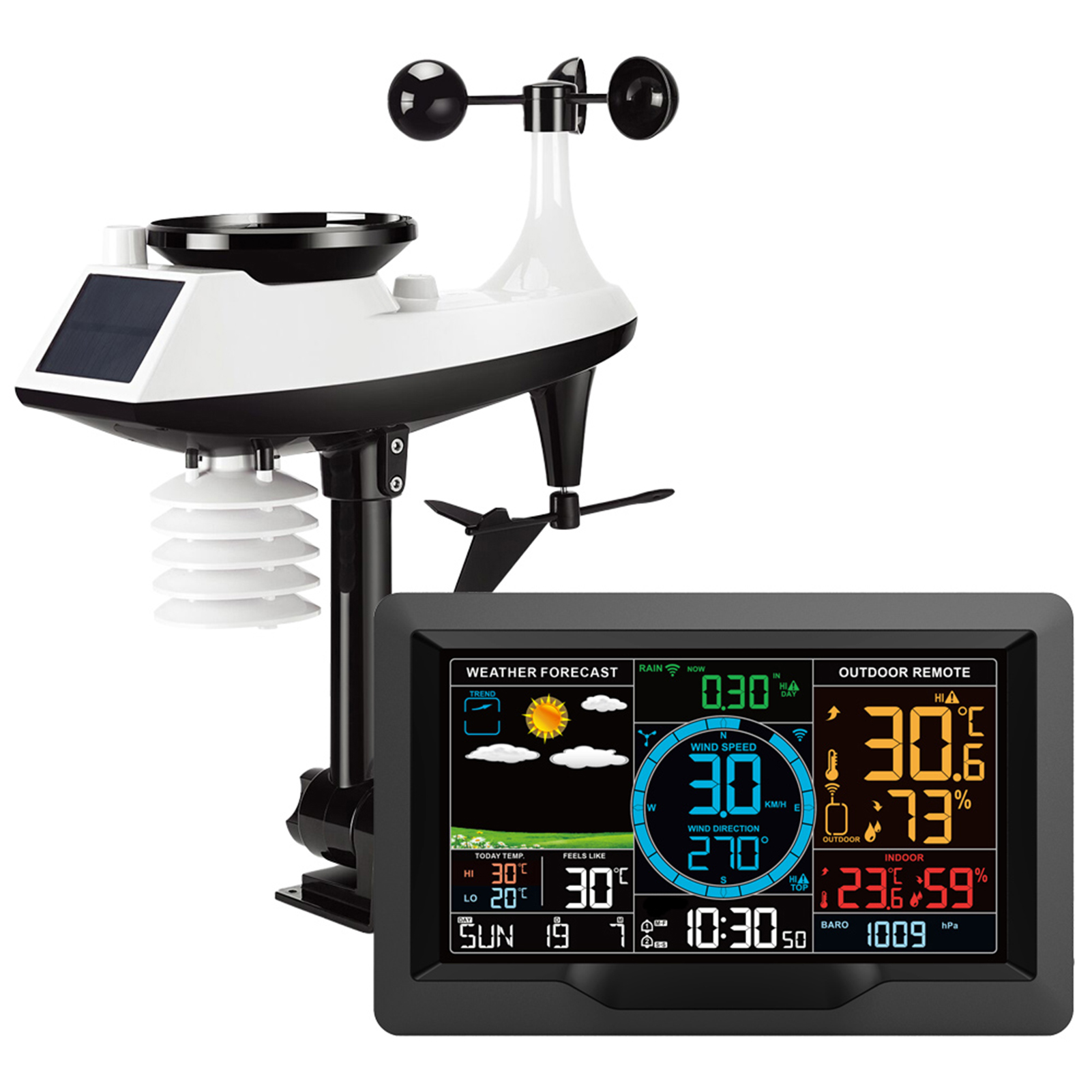 FJ3395TY /FJ3390A Weather Stat - Weather Station Indoor reseña y precio