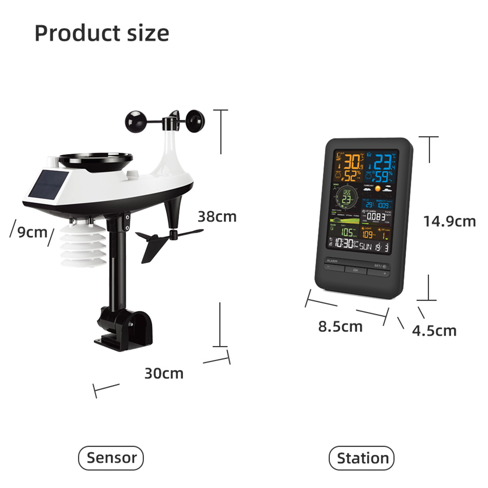 FJ3395TY /FJ3390A Weather Stat - Weather Station Indoor reseña y precio