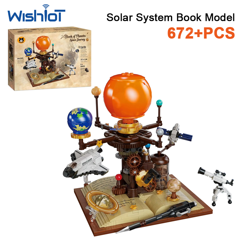 672pcs Solar System Orrery Bui - Solar System Orrery reseña y precio