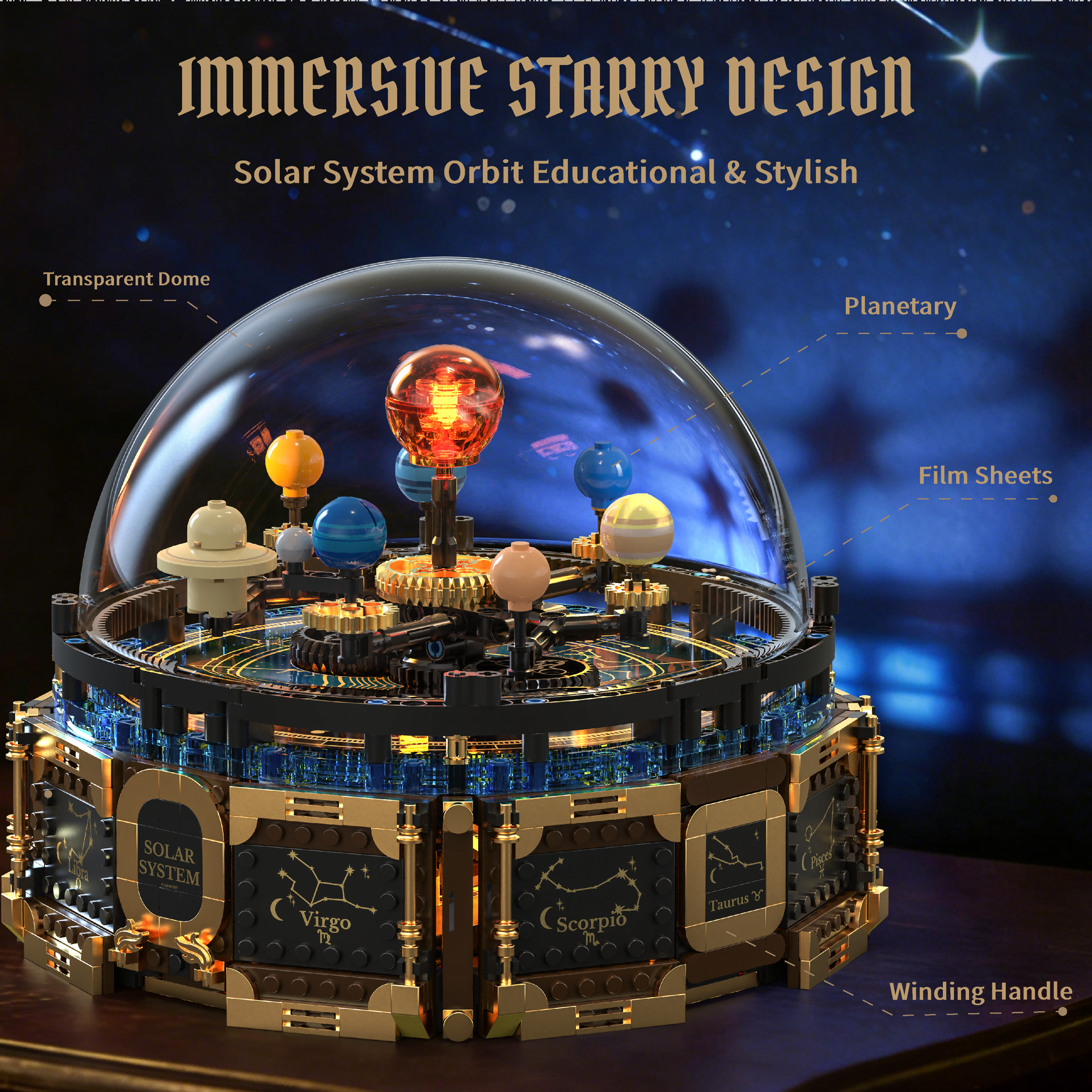 STEM Solar System Orrery Music - Solar System Orrery reseña y precio