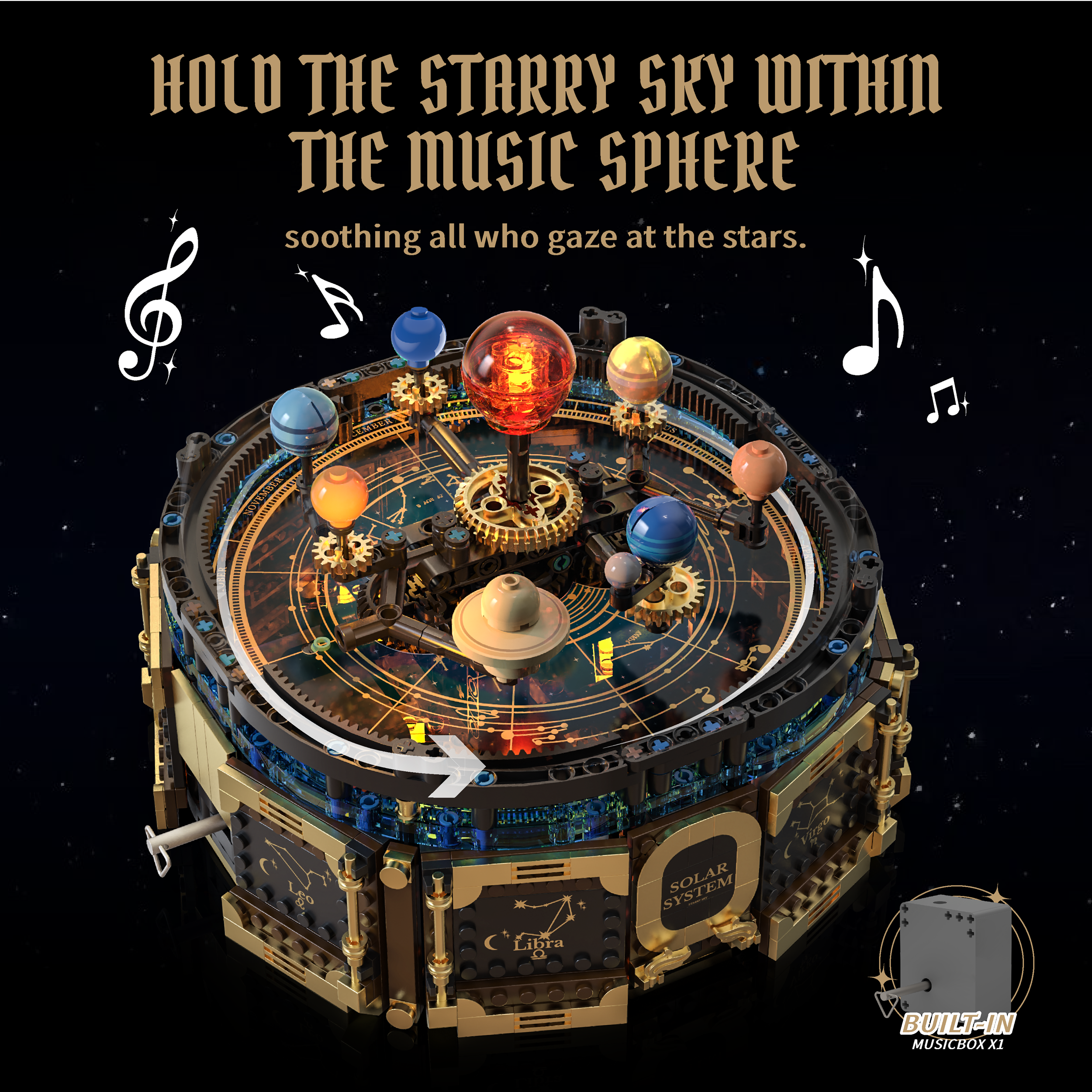 STEM Solar System Orrery Music - Solar System Orrery reseña y precio