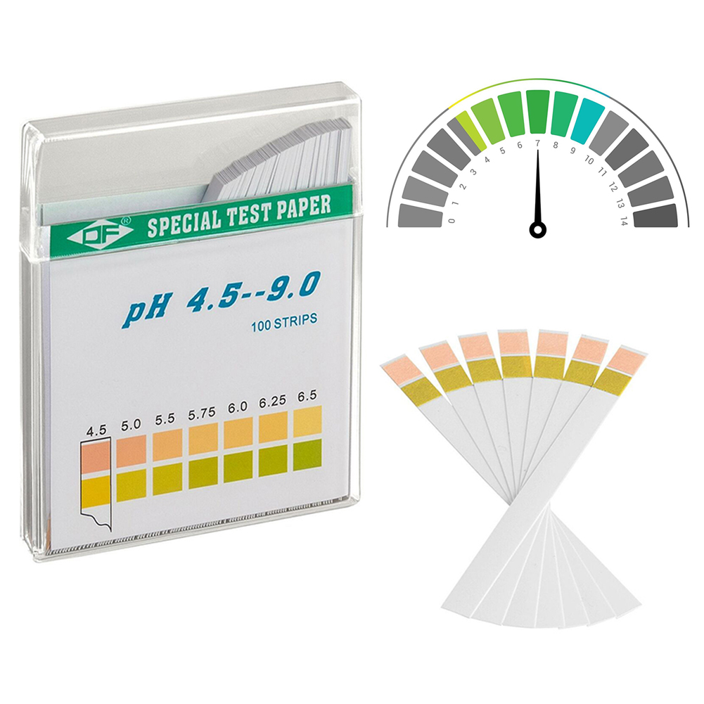 100Pcs PH Paper Strips Kit Hou - Ph Strip Test reseña y precio