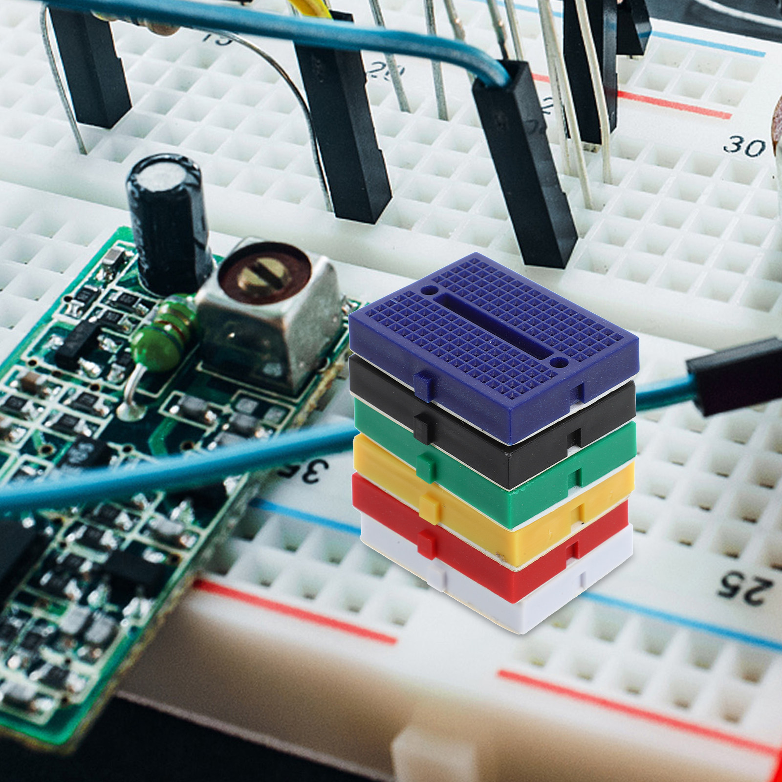 6Pcs Mini Breadboards Small So - Science Project reseña y precio