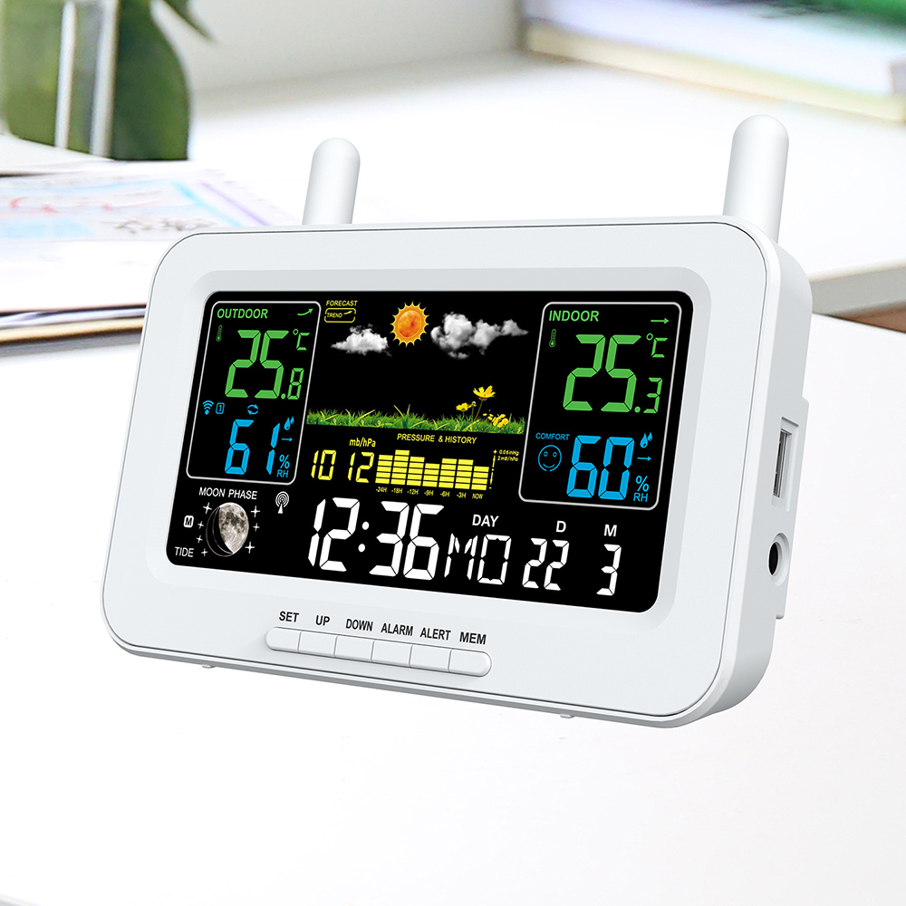 Weather Station Wireless Indoo - Weather Station Indoor reseña y precio