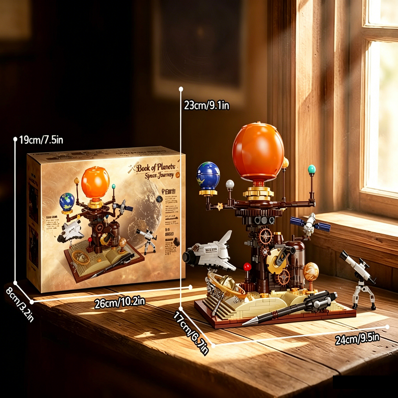 Solar System Model Building Bl - Solar System Orrery reseña y precio