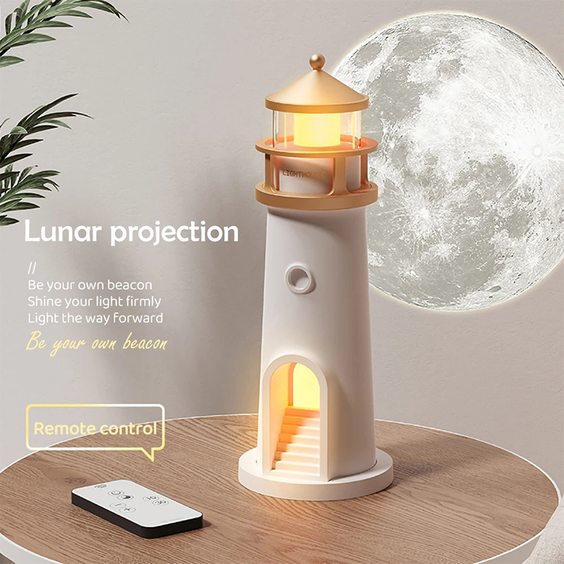 Lighthouse Ambient Light Moon  - Planetarium Projector Home reseña y precio