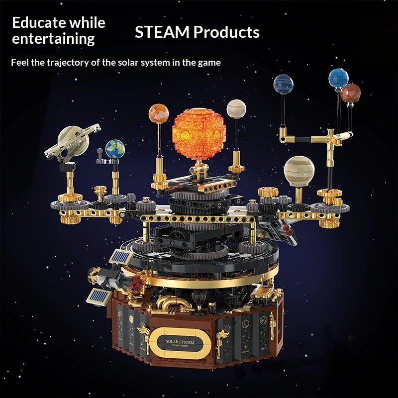 Tuomu T2004 Electric Solar Sys - Solar System Orrery reseña y precio