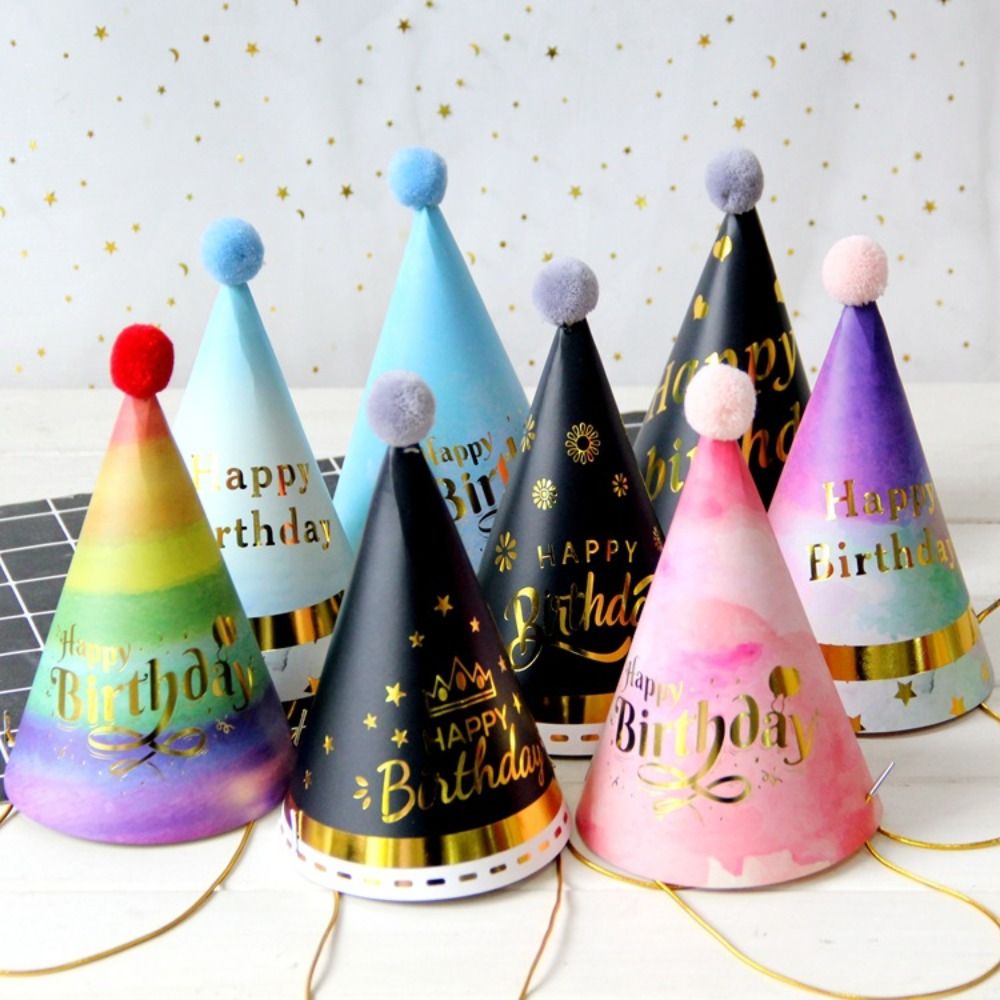 Happy Birthday Party Hats DIY  - Science Of Happiness reseña y precio