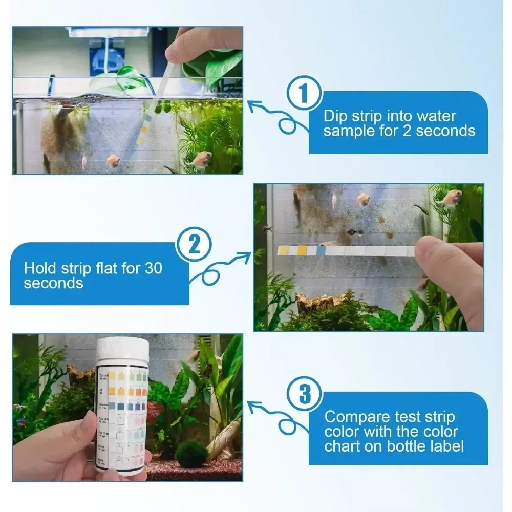 Aquarium Test Strip  PH Qualit - Ph Strip Test reseña y precio