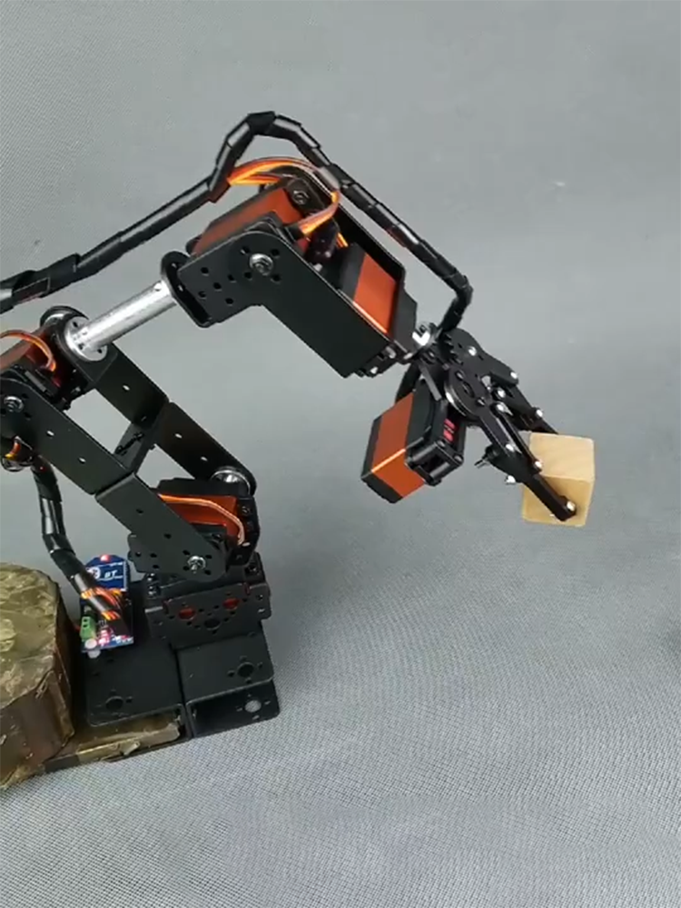 STEAM DIY 6 DOF Robot Metal Al - Robot Arm Motor reseña y precio