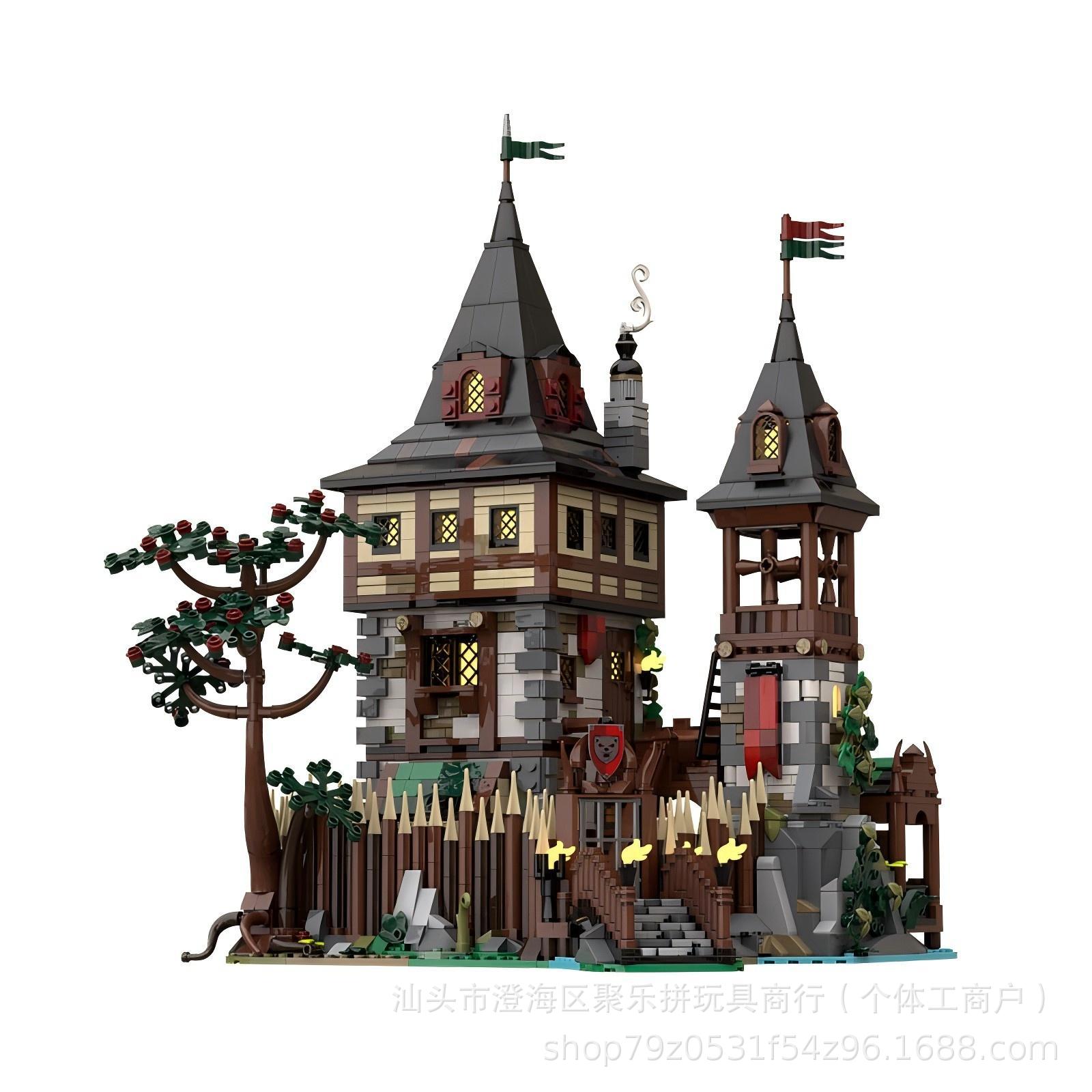 MOC Bear King Castle Mosaic Bu - Hobby Is Science reseña y precio