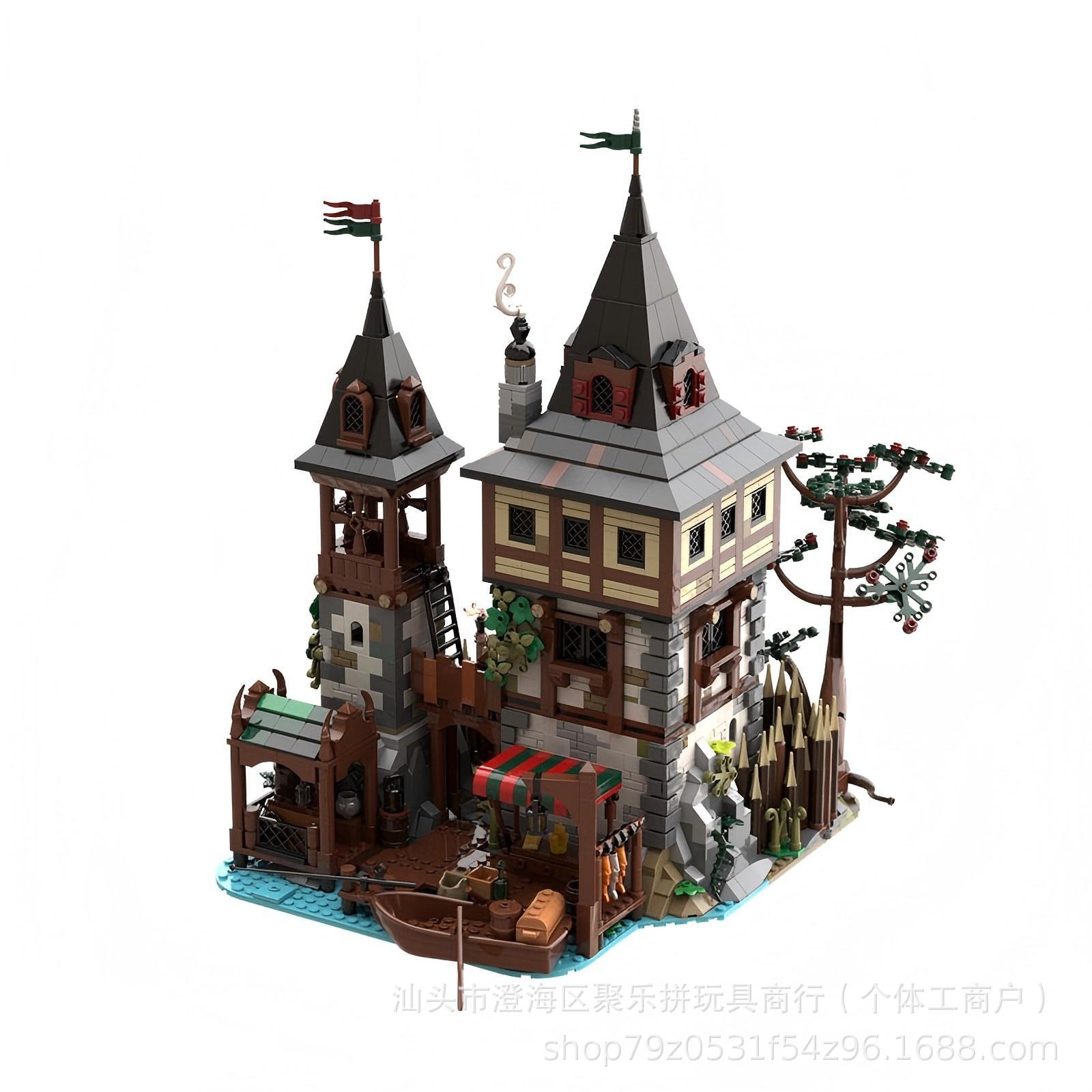 MOC Bear King Castle Mosaic Bu - Hobby Is Science reseña y precio