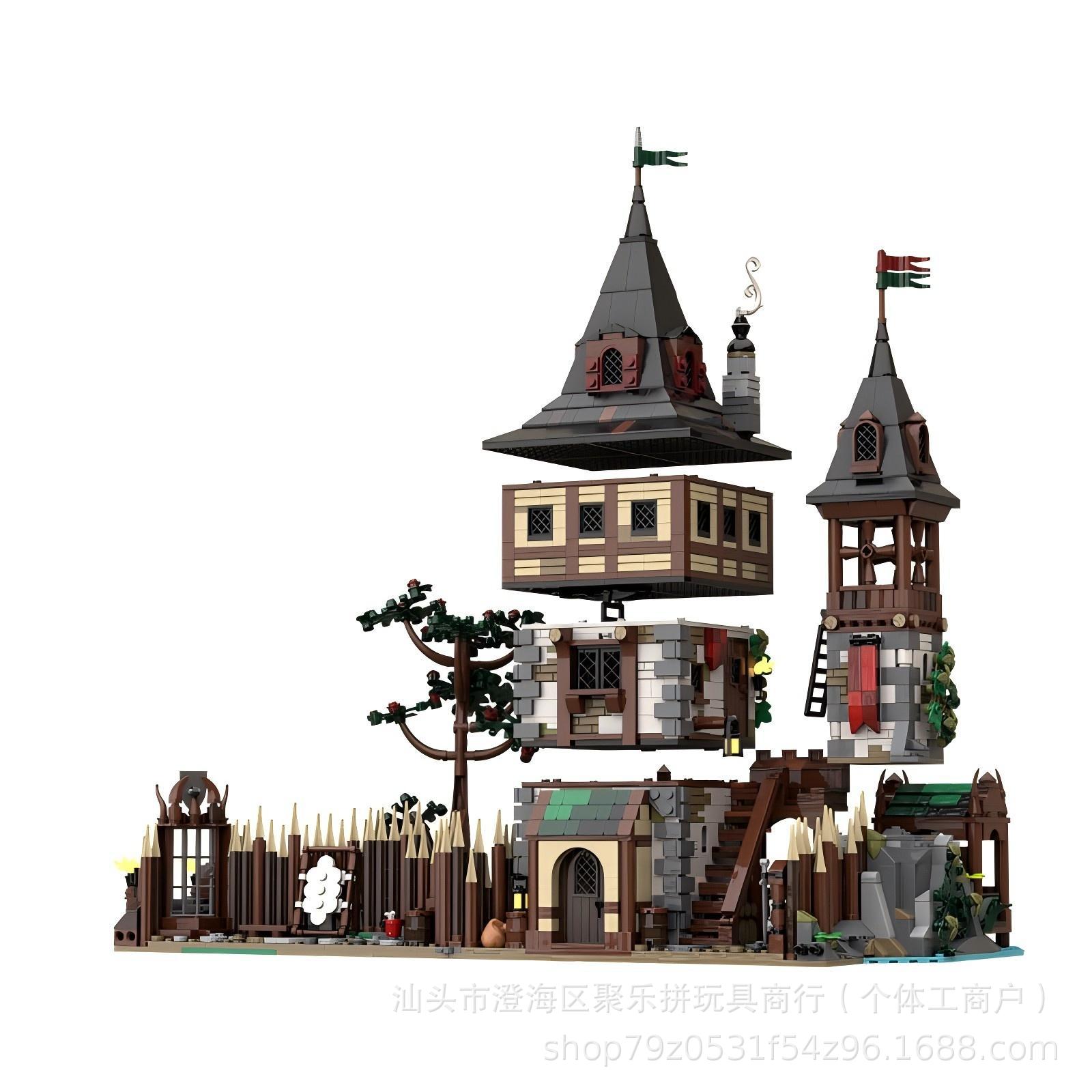 MOC Bear King Castle Mosaic Bu - Hobby Is Science reseña y precio