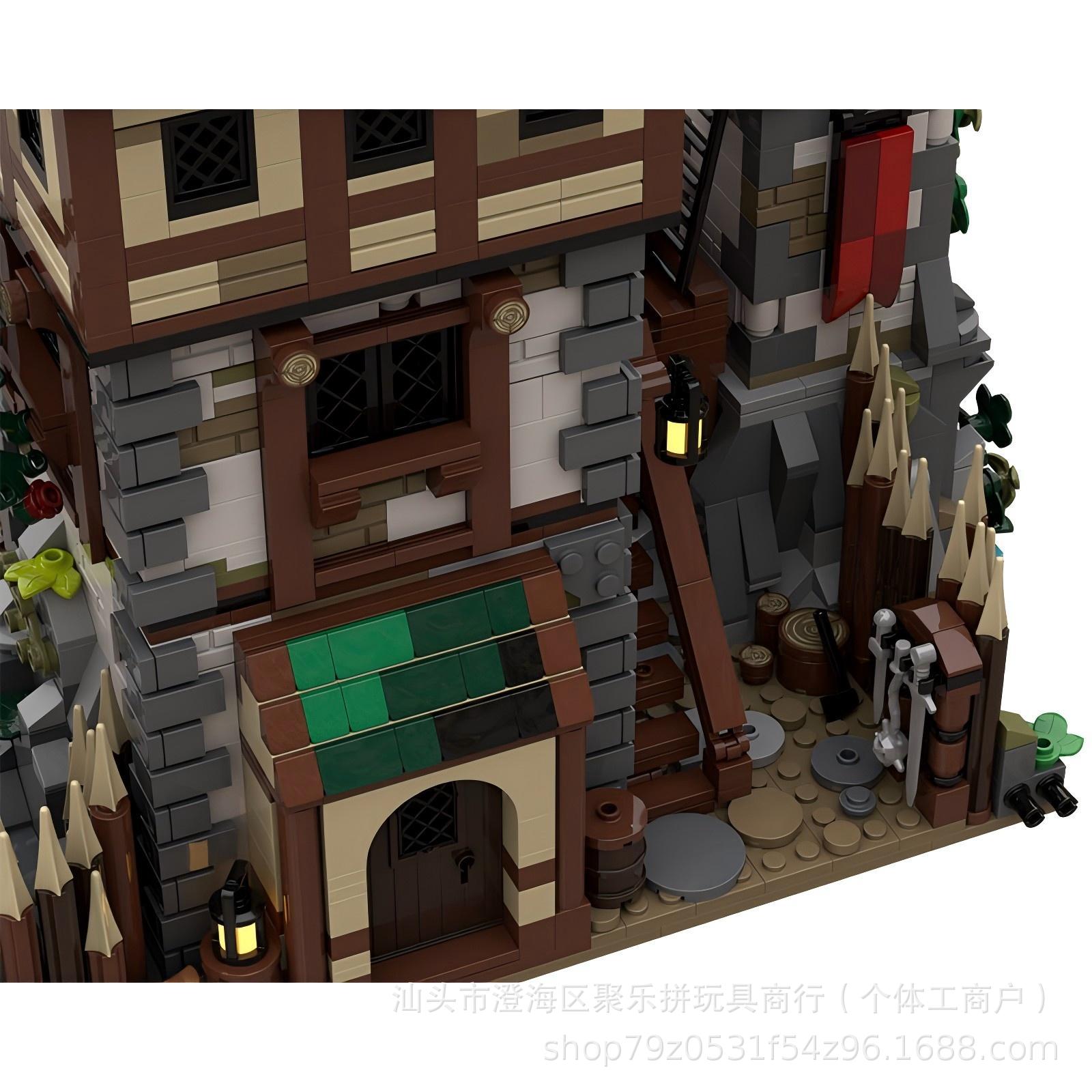 MOC Bear King Castle Mosaic Bu - Hobby Is Science reseña y precio