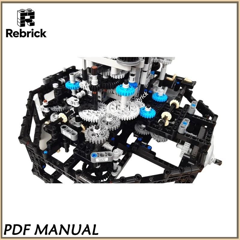 Exquisite MOC Construction Bri - Solar System Orrery reseña y precio