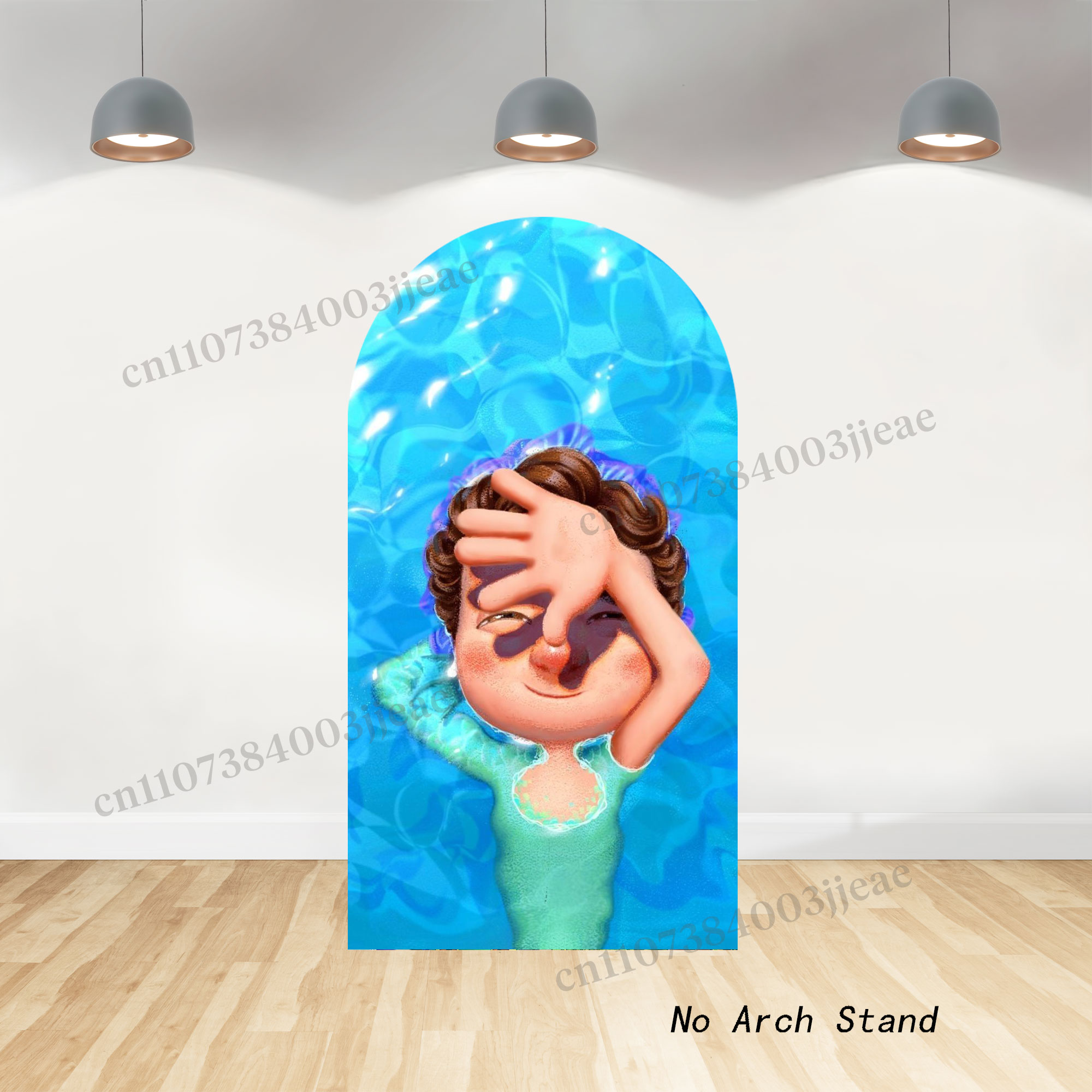 Cartoon Luca Theme Arch Backdr - Science Of Happiness reseña y precio