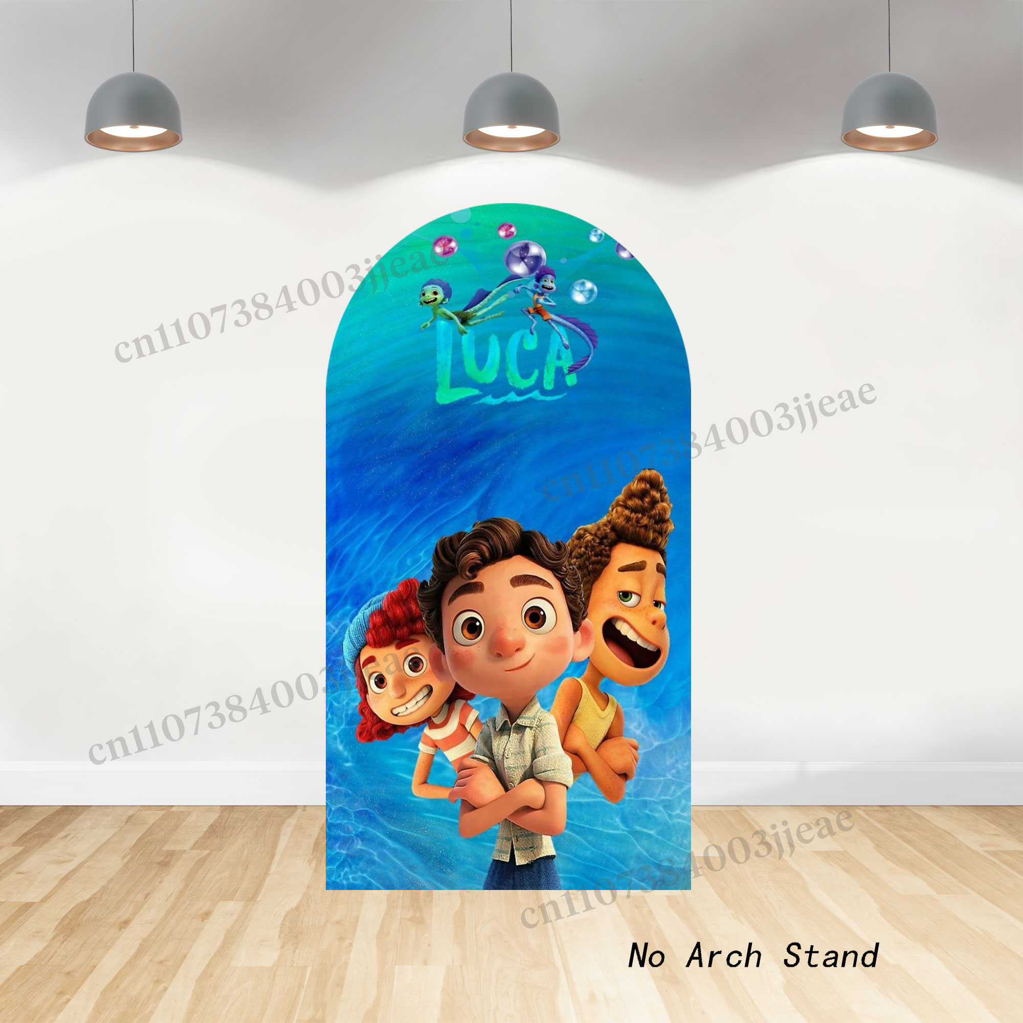 Cartoon Luca Theme Arch Backdr - Science Of Happiness reseña y precio