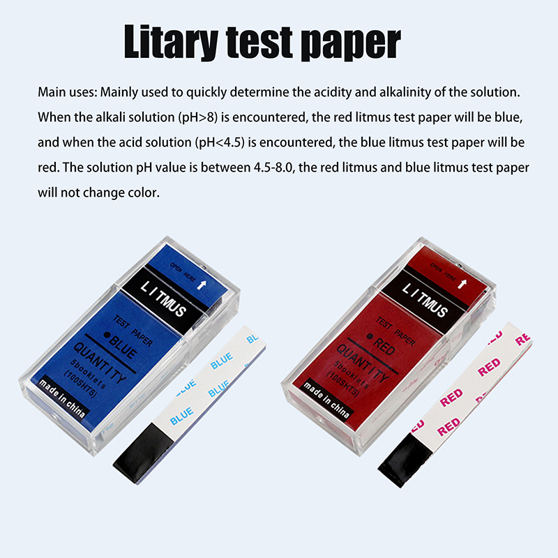 NEW 100 Strips/Box PH Test Str - Ph Strip Test reseña y precio