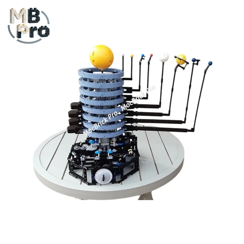 Unique DIY MOC Set, Mechanical - Solar System Orrery reseña y precio