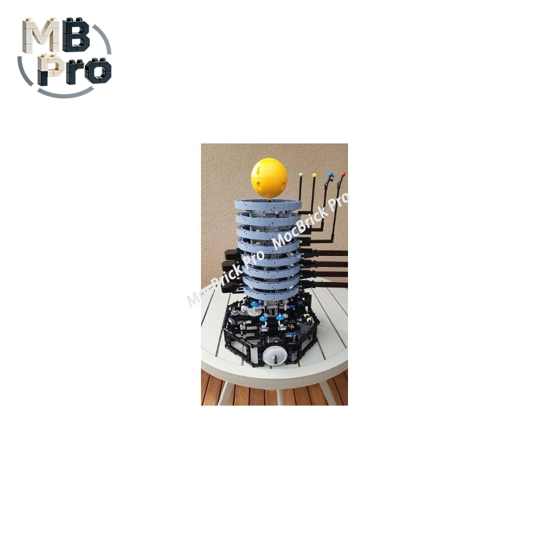 Unique DIY MOC Set, Mechanical - Solar System Orrery reseña y precio