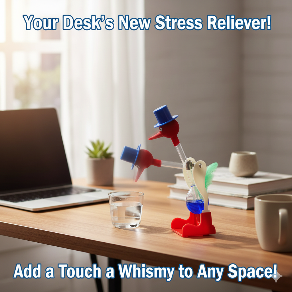 Drinking Bird Toy Automatic Bo - Science Bob reseña y precio