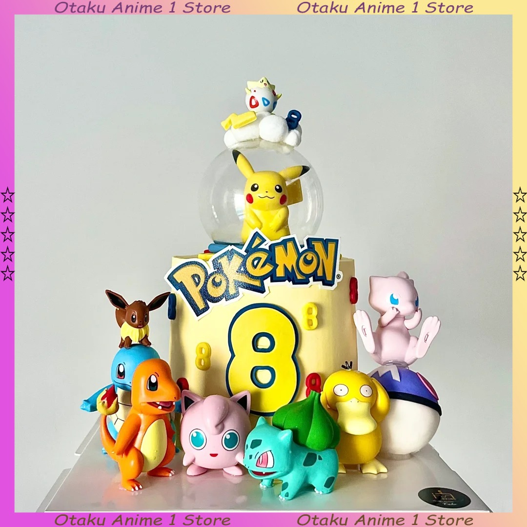 13PCS/SET Pikachu Cake Topper  - Science Of Happiness reseña y precio