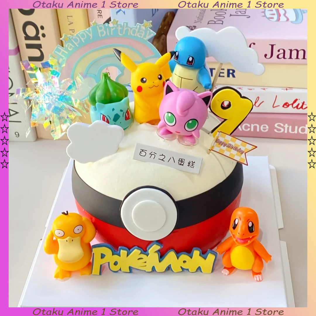 13PCS/SET Pikachu Cake Topper  - Science Of Happiness reseña y precio