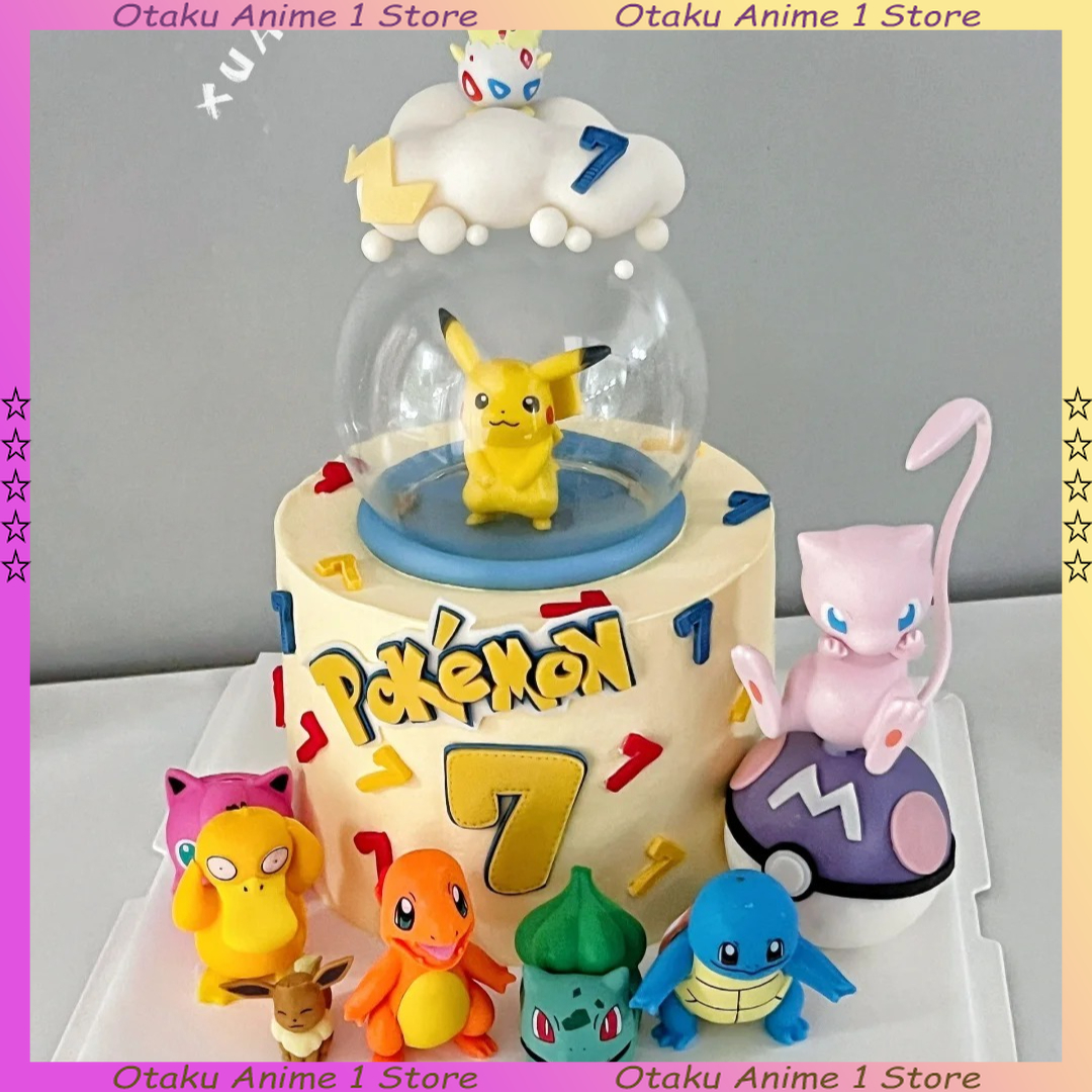 13PCS/SET Pikachu Cake Topper  - Science Of Happiness reseña y precio