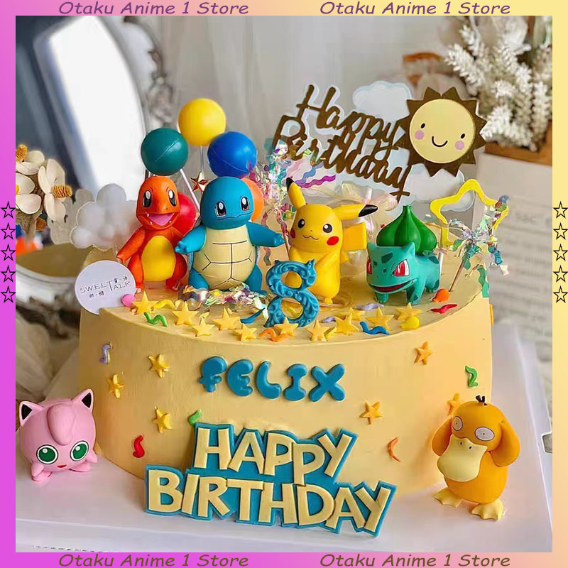 13PCS/SET Pikachu Cake Topper  - Science Of Happiness reseña y precio