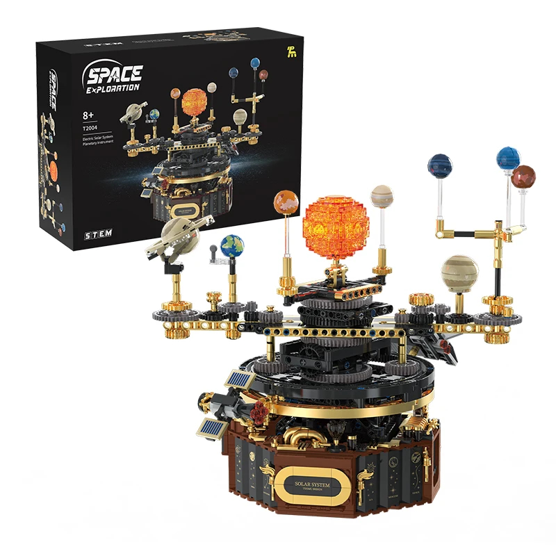 1098pcs Technical Solar System - Solar System Orrery reseña y precio