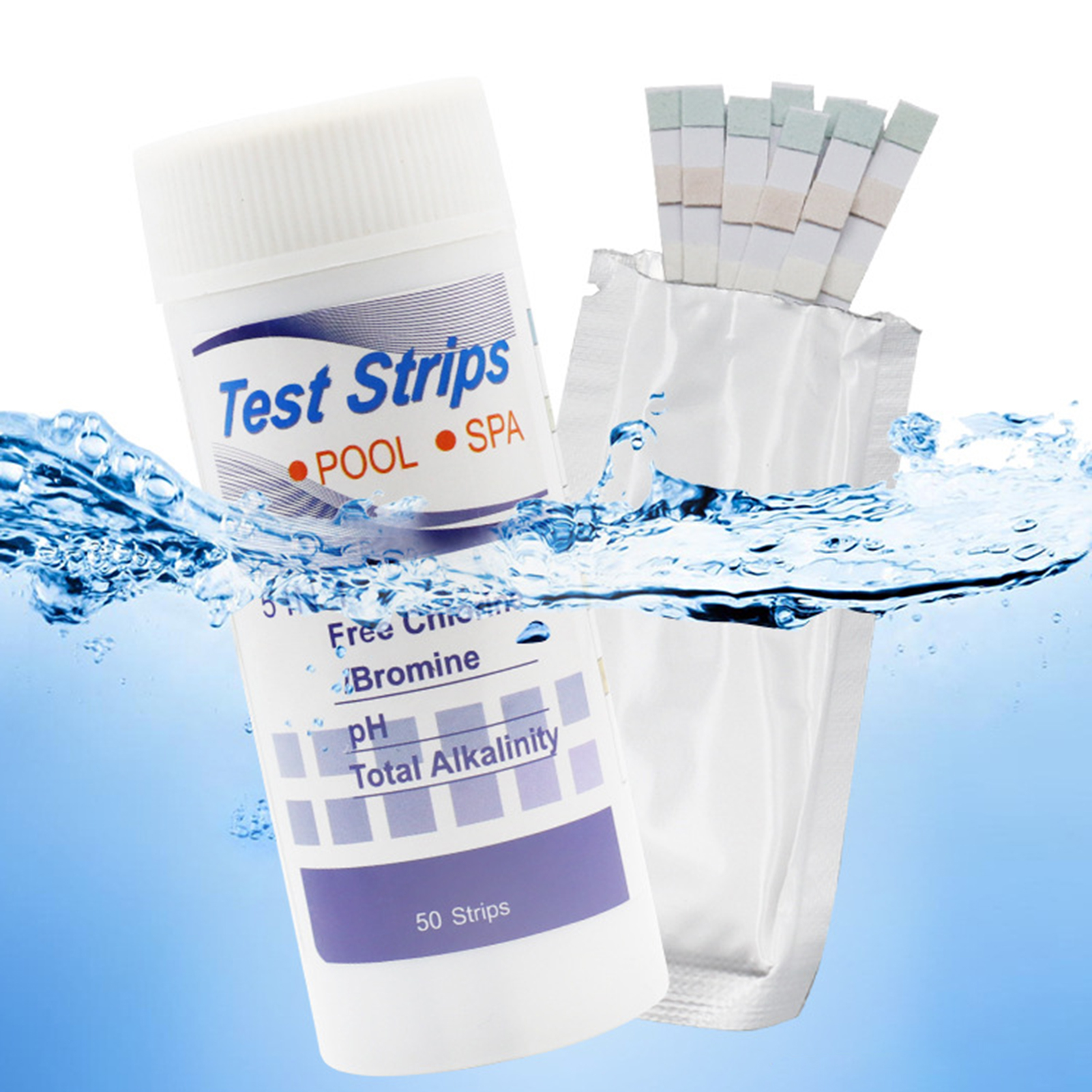 50pcs Multipurpose Chlorine PH - Ph Strip Test reseña y precio