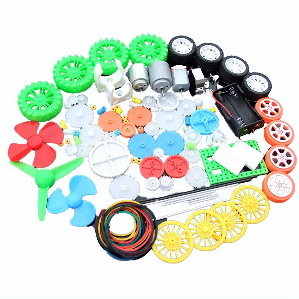 112pcs DC Motor Kit Electric M - Science Project Diy reseña y precio
