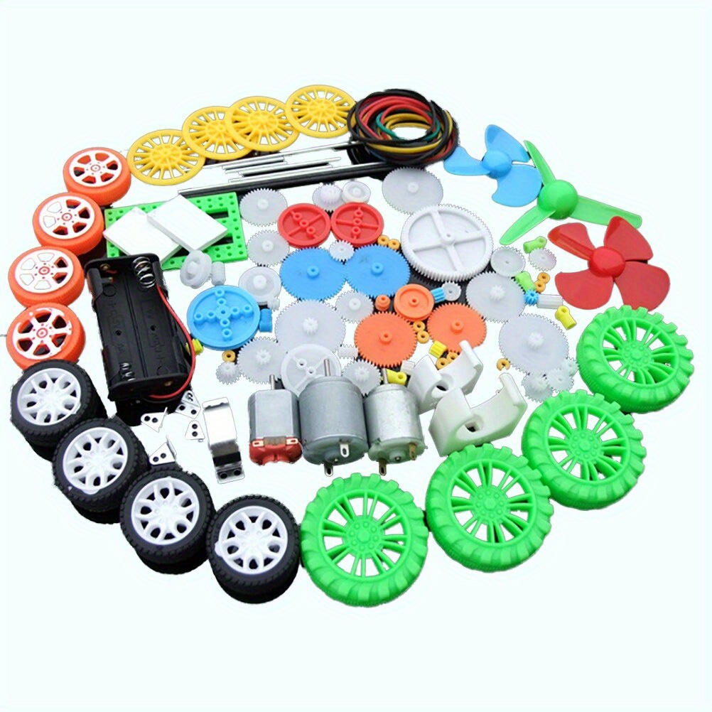 112pcs DC Motor Kit Electric M - Science Project Diy reseña y precio