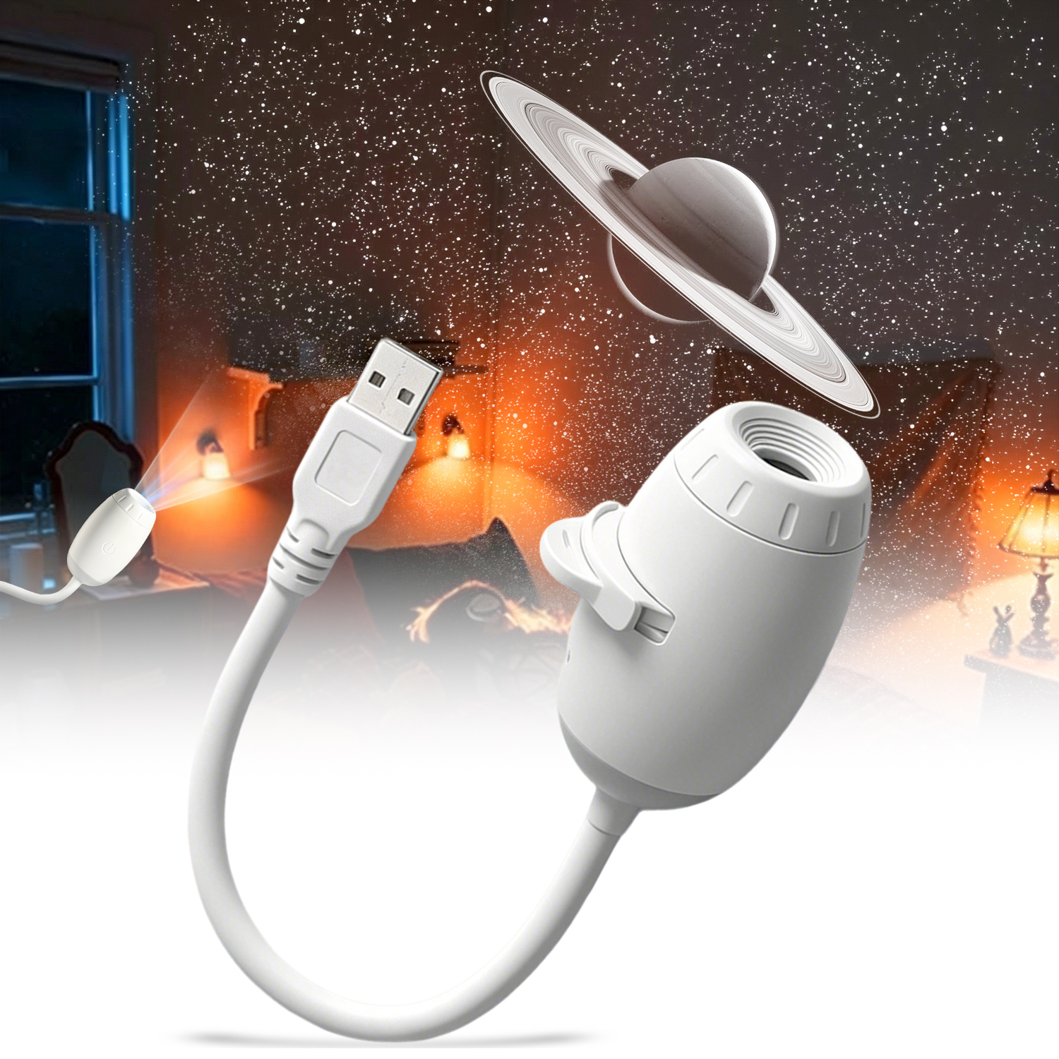 Mini Galaxy Star Projector Two - Planetarium Projector Home reseña y precio